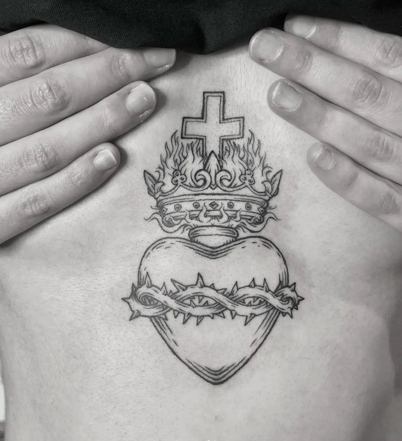 tatouage sacré coeur lypnos